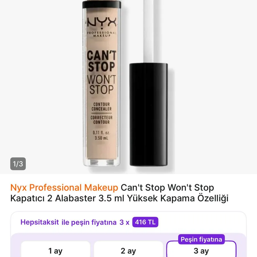 Консилеры NYX, использованы 1-2 раза