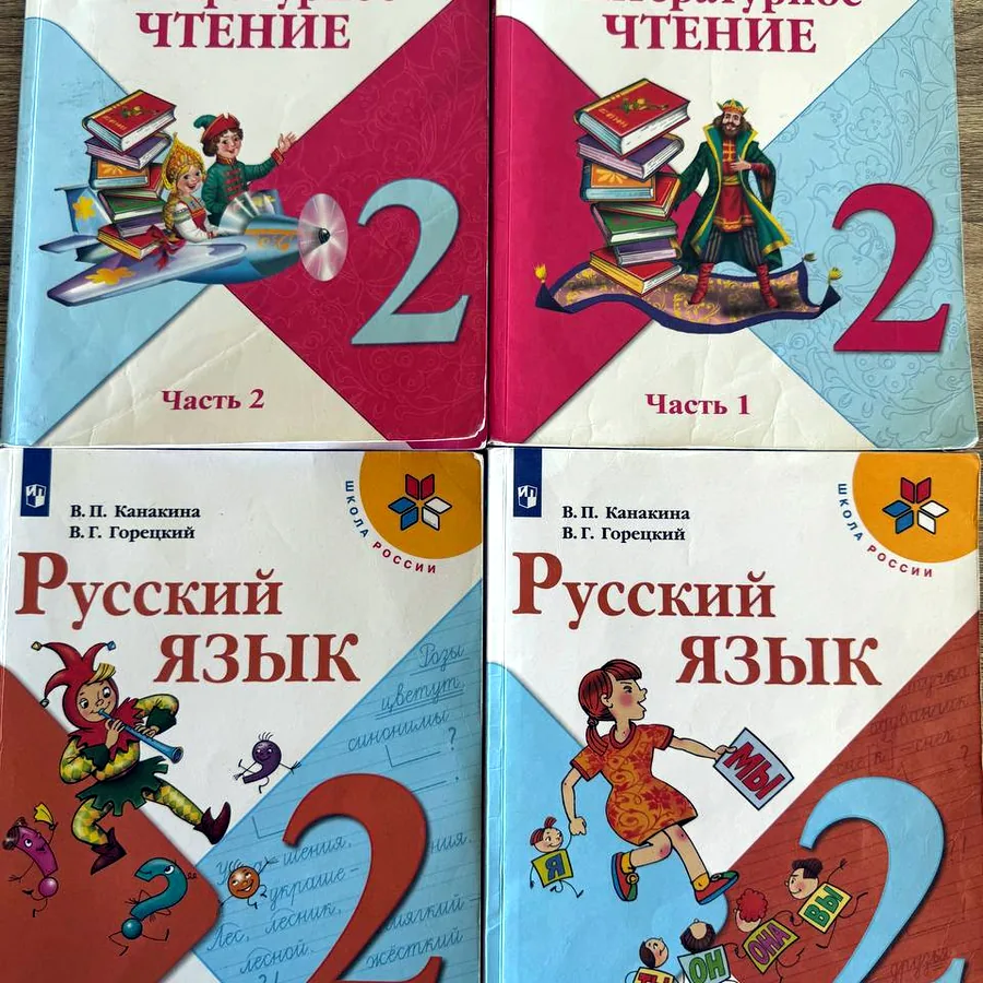 Учебники по русскому языку и литературе