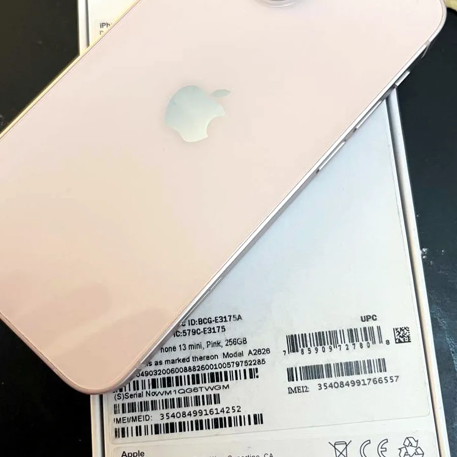 iPhone 13 mini, ёмкость 91%