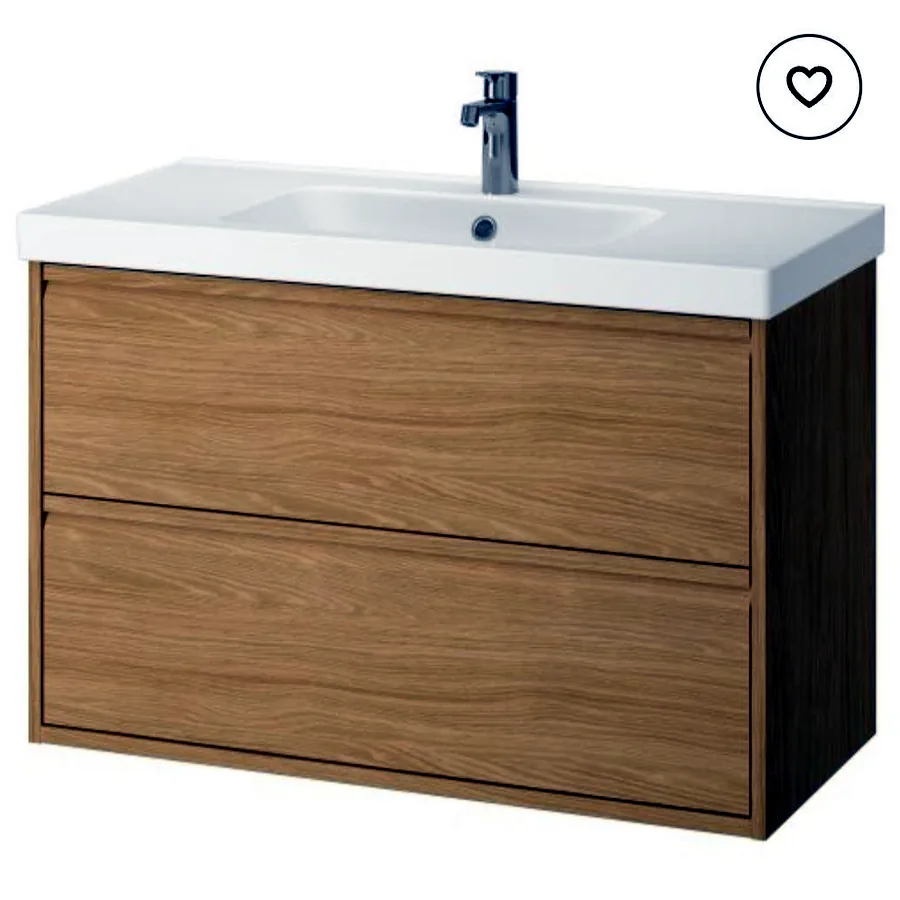 Комплект мебели для ванной Ikea Angsjon Orrsjon