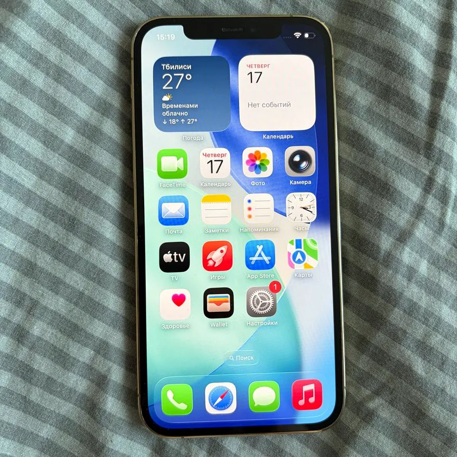 iPhone 12 Pro 128 GB, батарея 75%