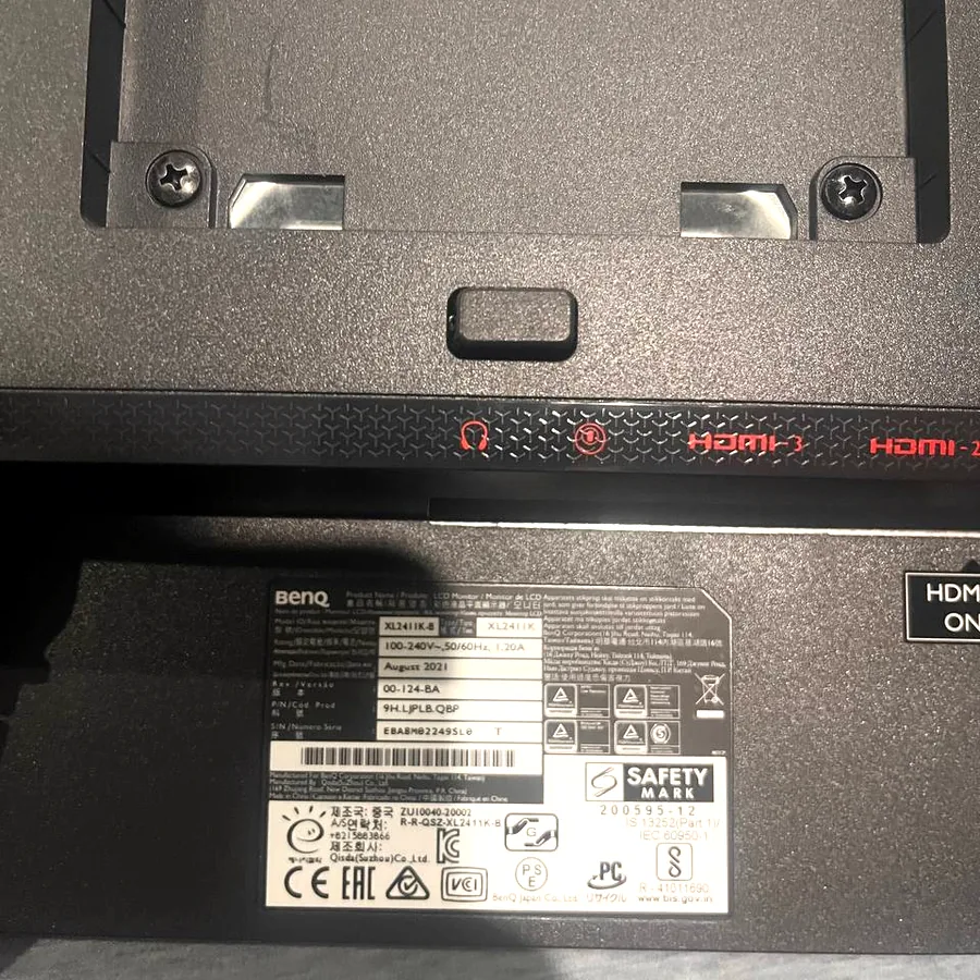 Монитор BenQ ZOWIE XL2411K 24", 144 Гц