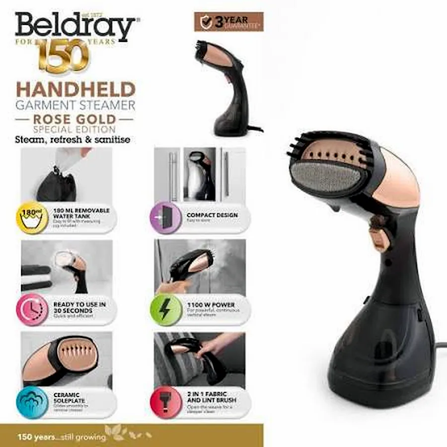 Отпариватель Beldray 1100 W, практически новый