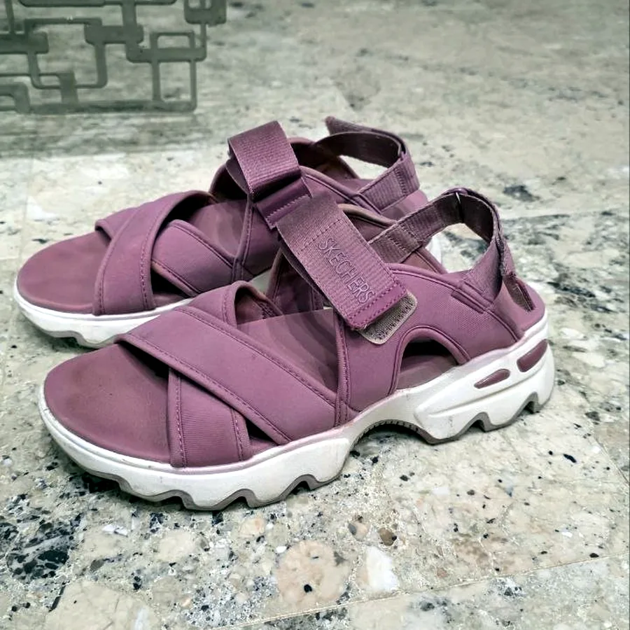 Сандалии Skechers, размер 39, пыльно-розовые