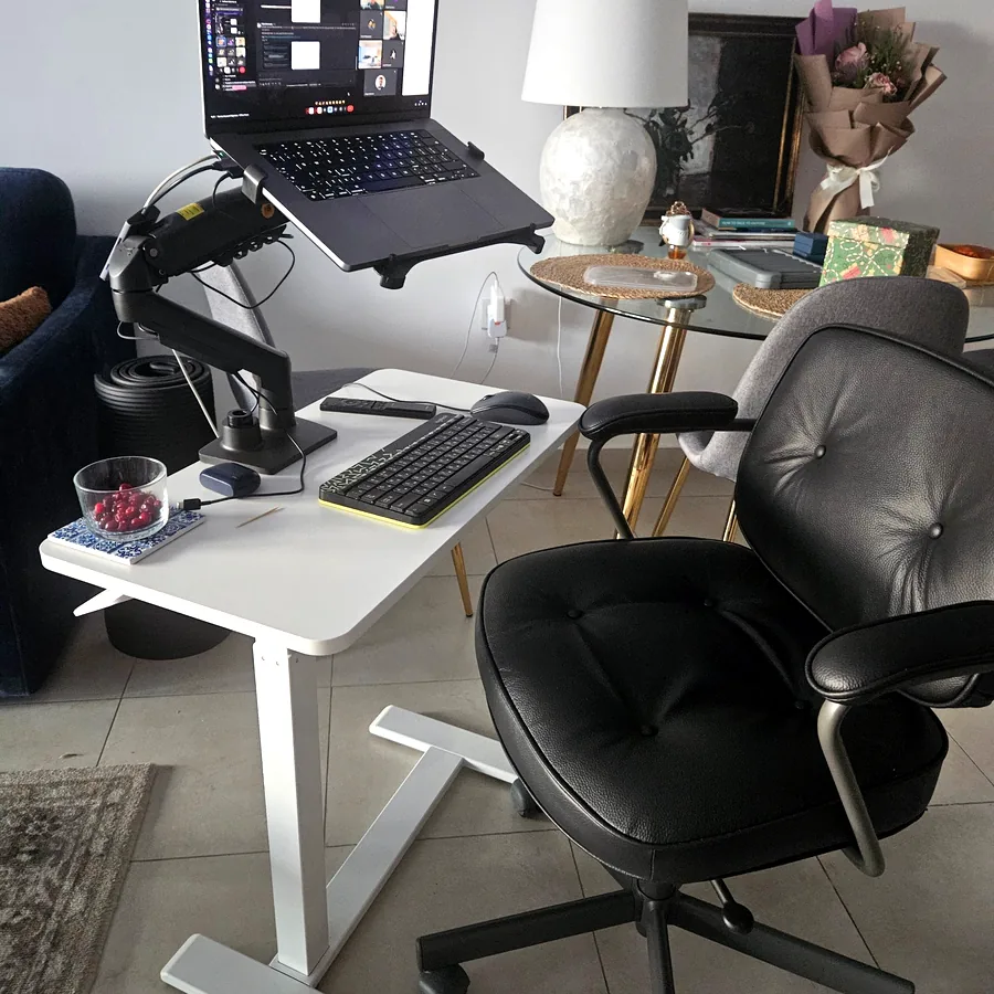 Столик IKEA BOLLSIDAN регулируемый, 68×36 см