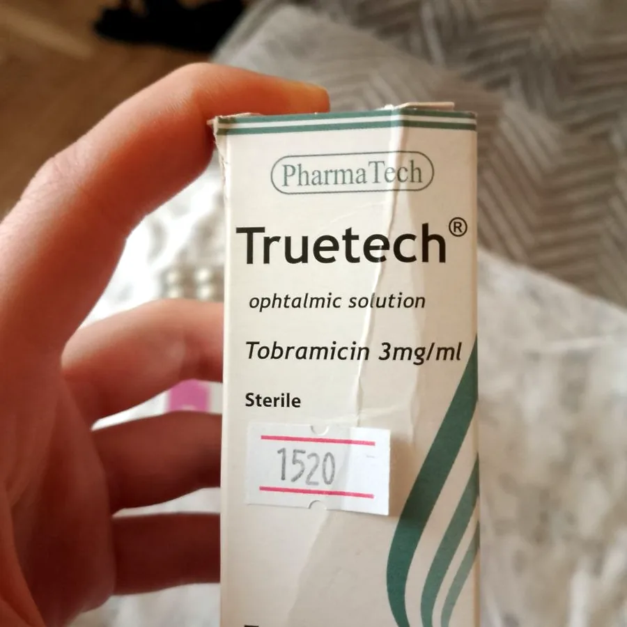 Глазные капли Truetech, вскрыты 26.09