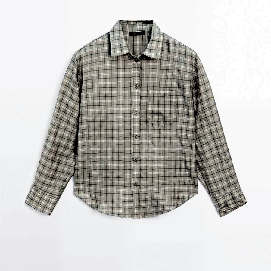 Рубашка льняная Massimo Dutti, размер L