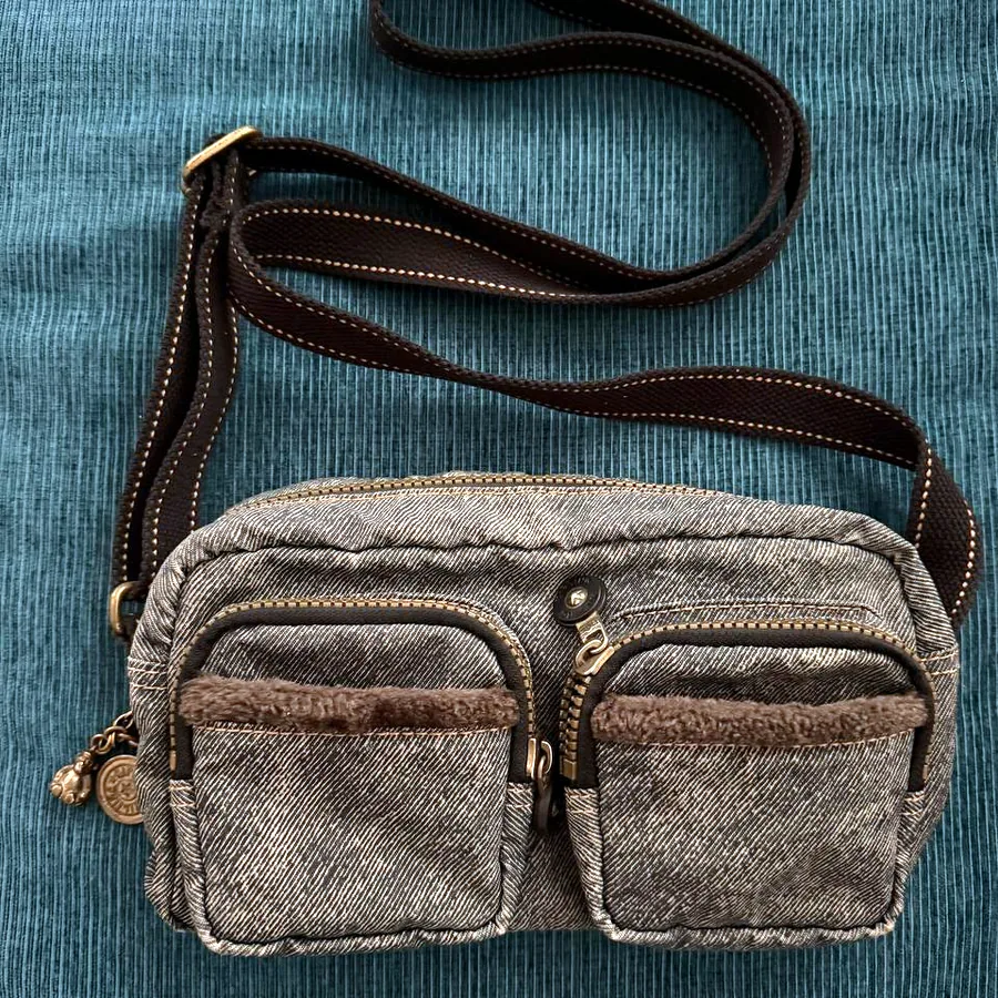 Джинсовая сумка Kipling
