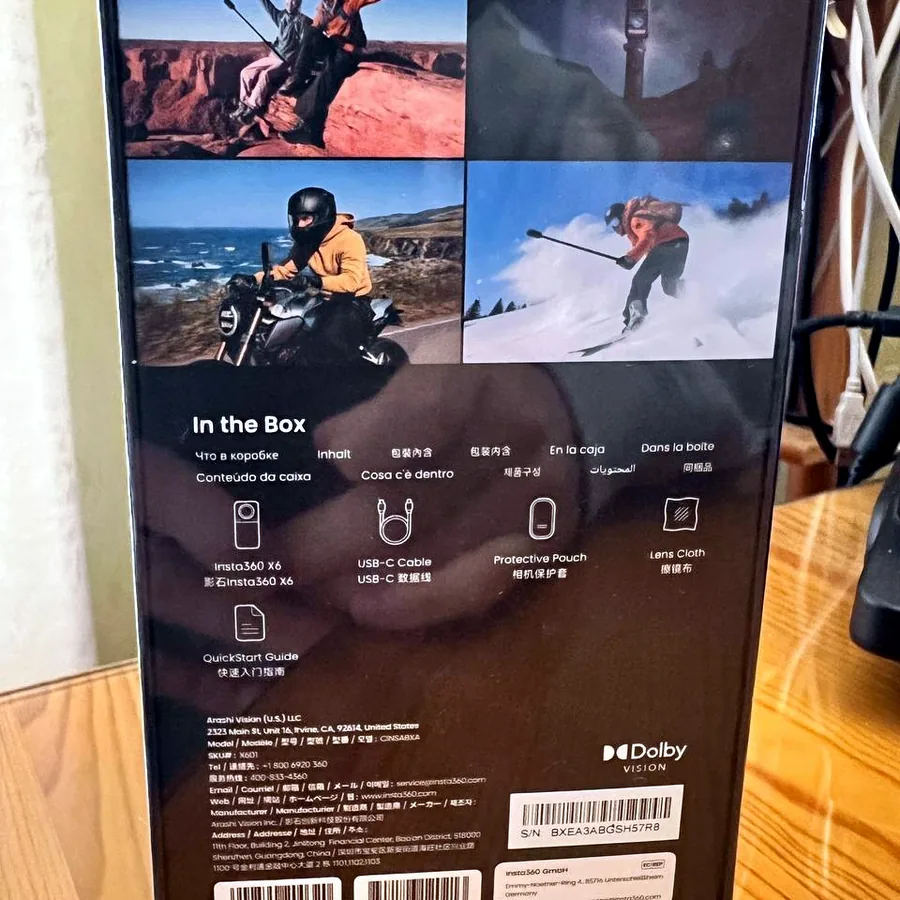 Insta360 X6 Standard Bundle, новая