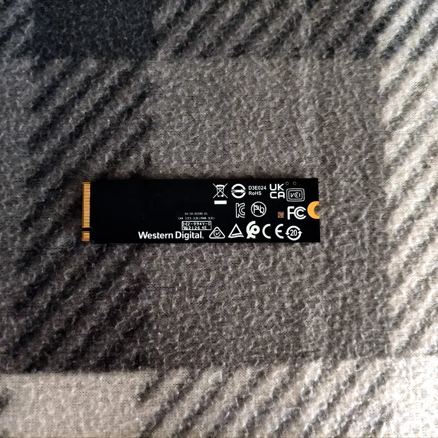 SSD NVMe M.2 WD 512 GB