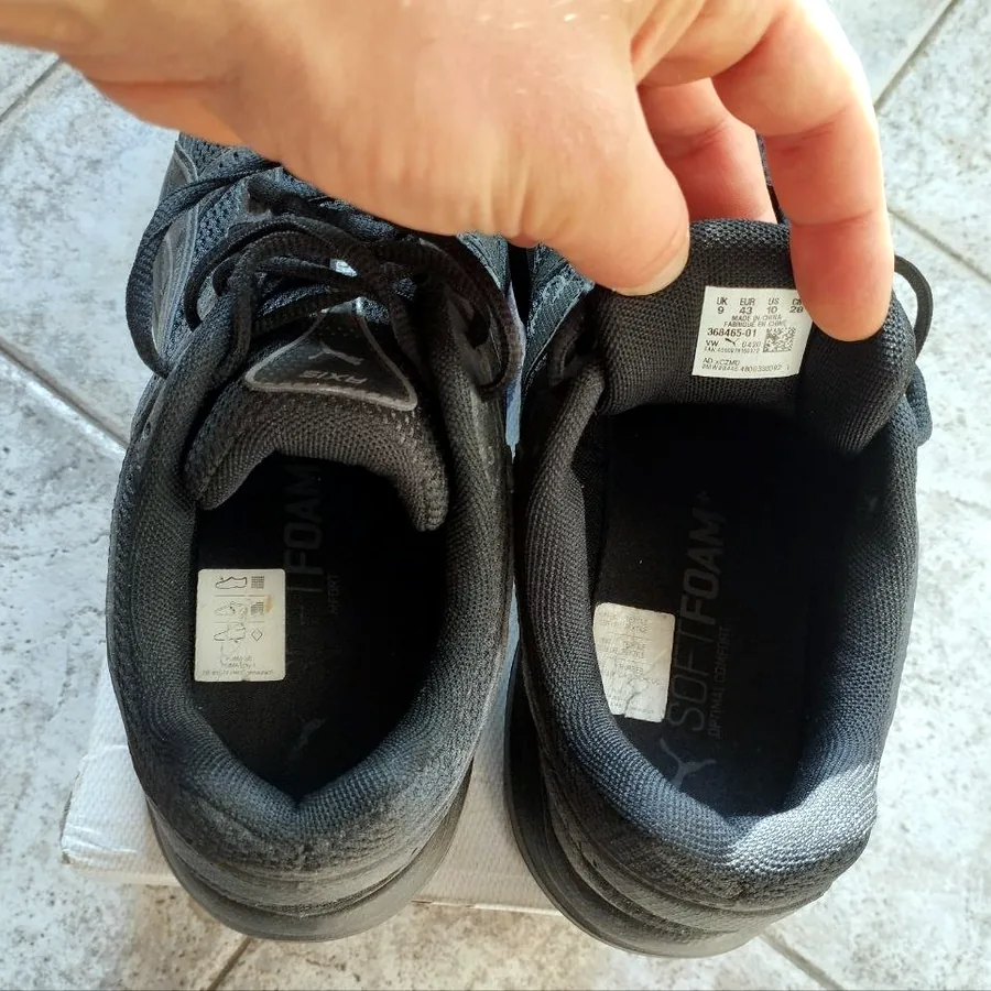 Кроссовки Puma Axis Black, отличное состояние
