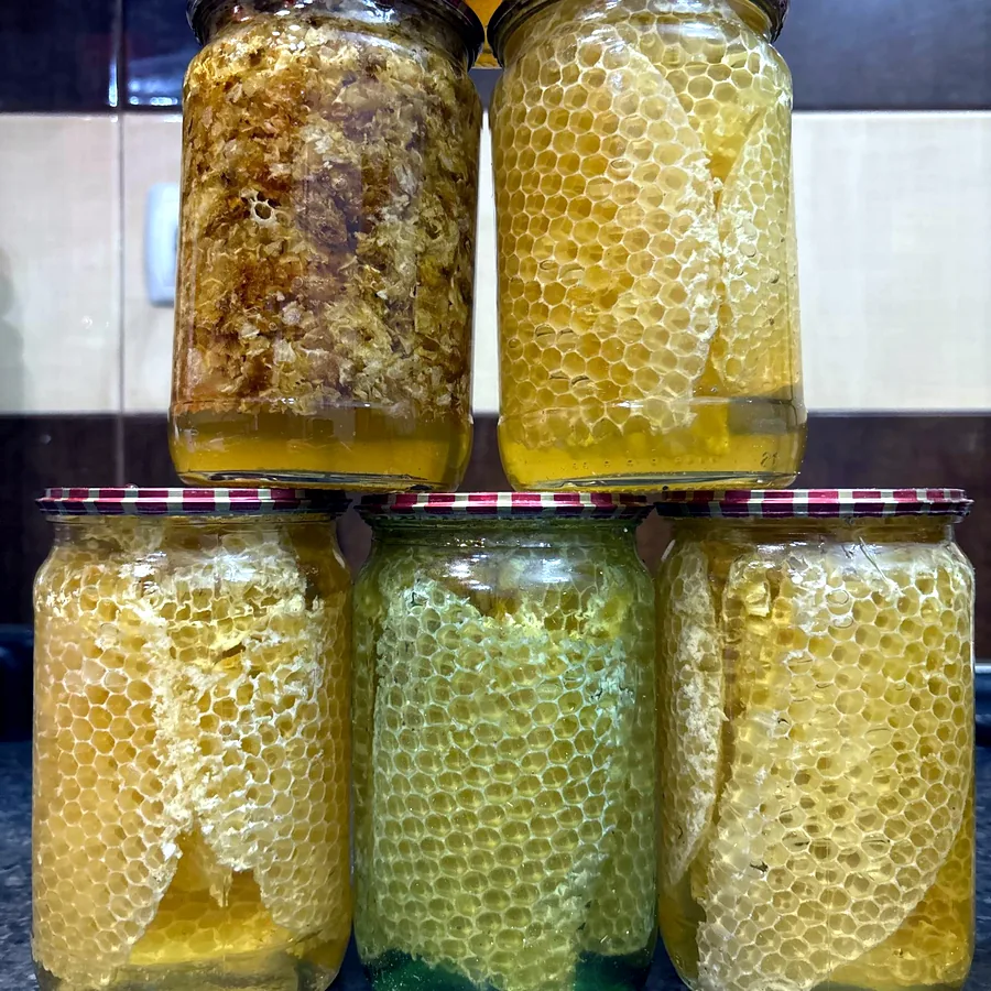 Мёд собственного производства, натуральный