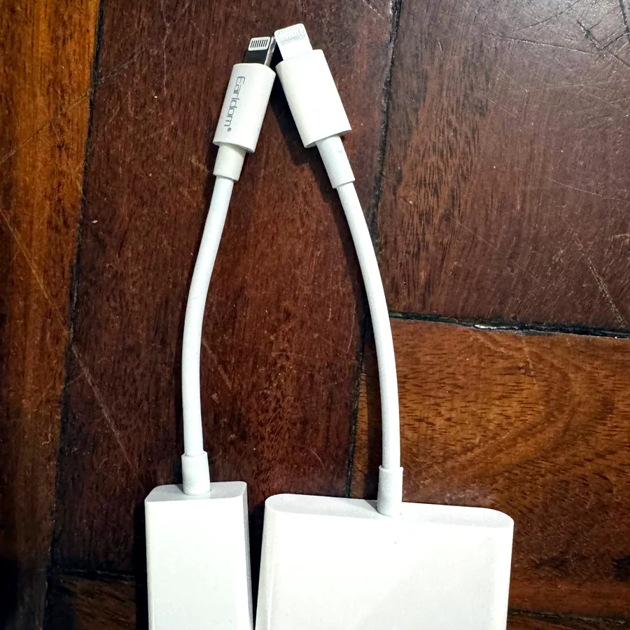Переходник Lightning → USB