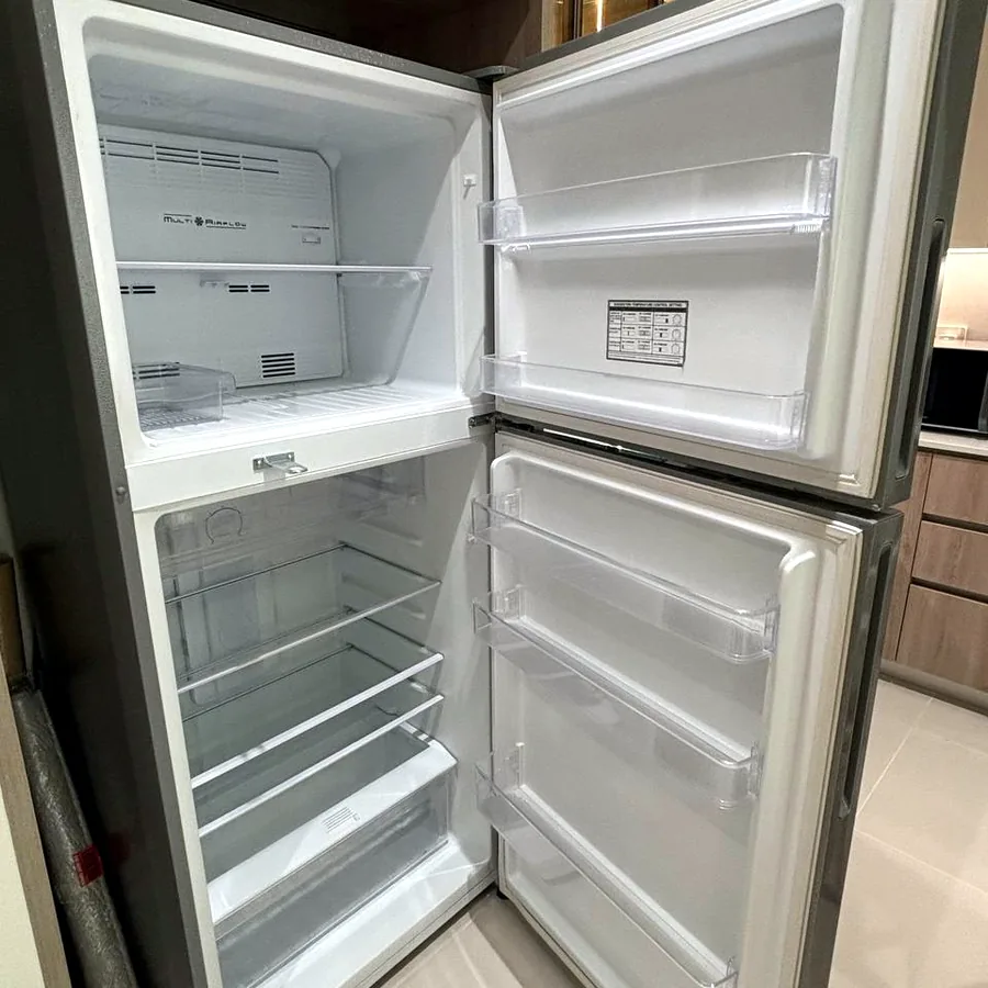 Холодильник Haier нержавеющий, 173 см