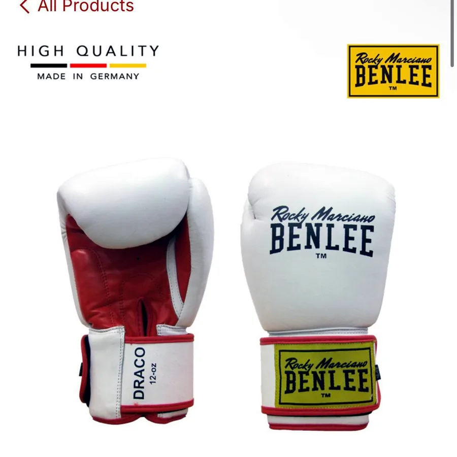 Боксёрские перчатки Benlee Draco 16oz