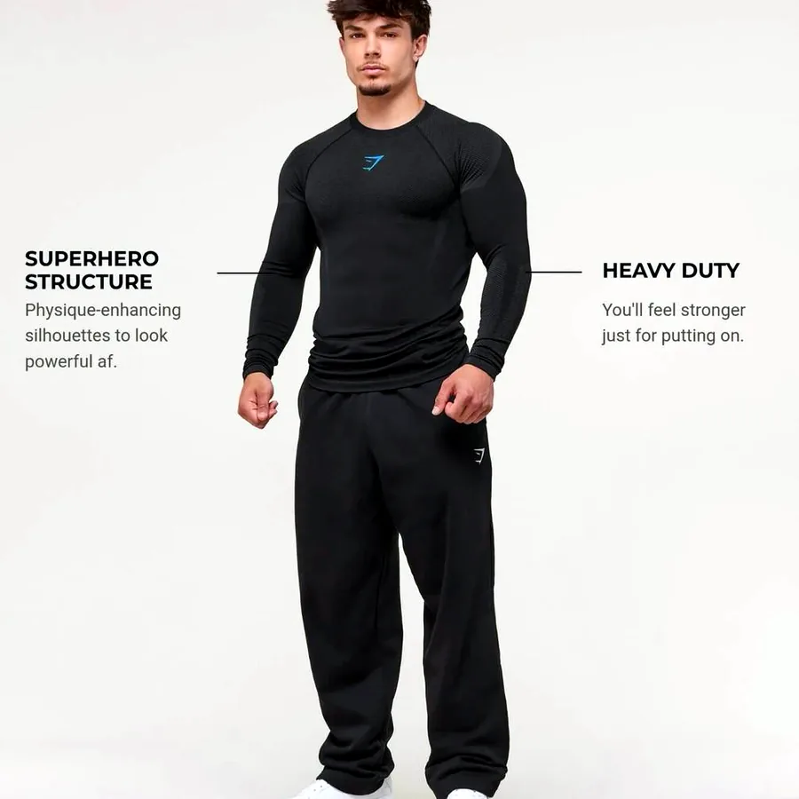 Gymshark Onyx 5.0 Seamless Long Sleeve, размер M