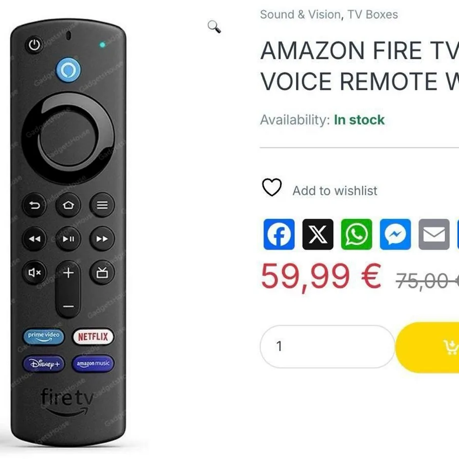 Amazon Fire TV Stick 4K, новый в коробке