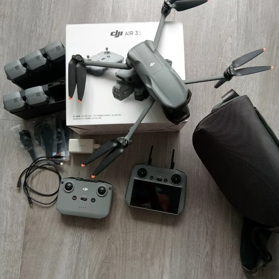 Дрон DJI Air 3S Fly More Combo, как новый