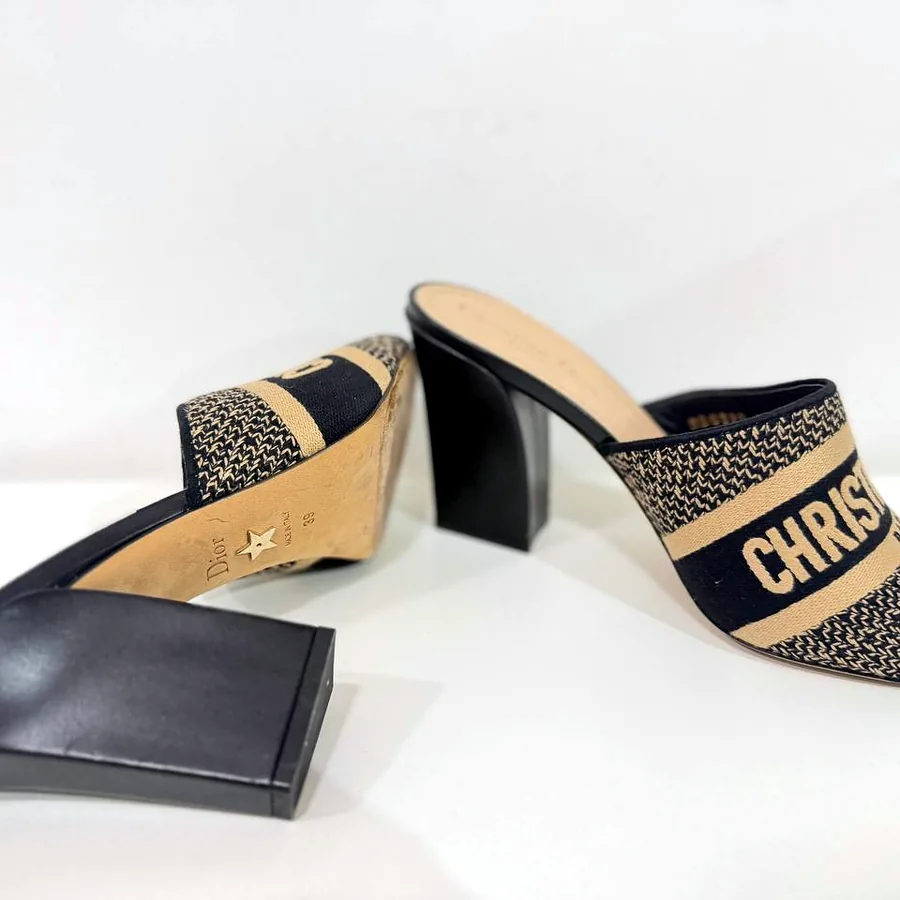 Christian Dior Dway Heeled Mules, размер 39