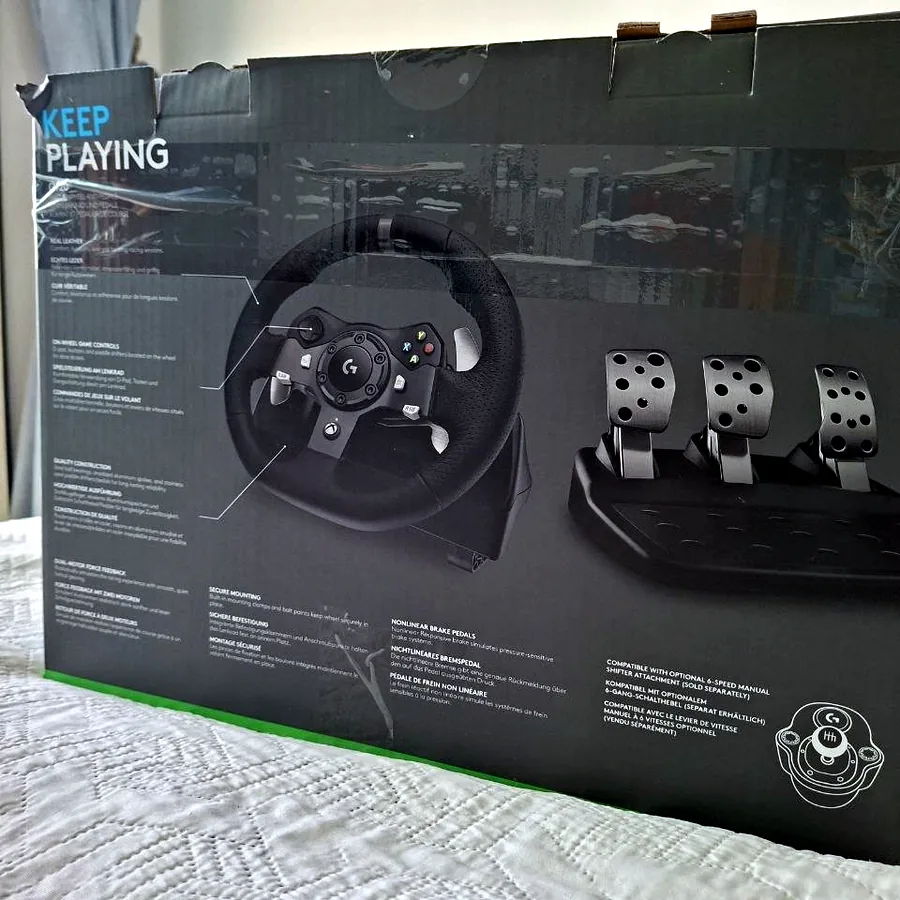 Игровой руль Logitech G920 Driving Force