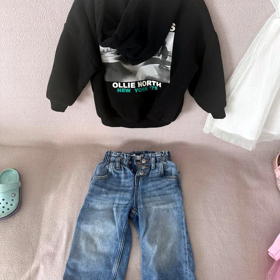 Джинсы и толстовка Zara, 86 см