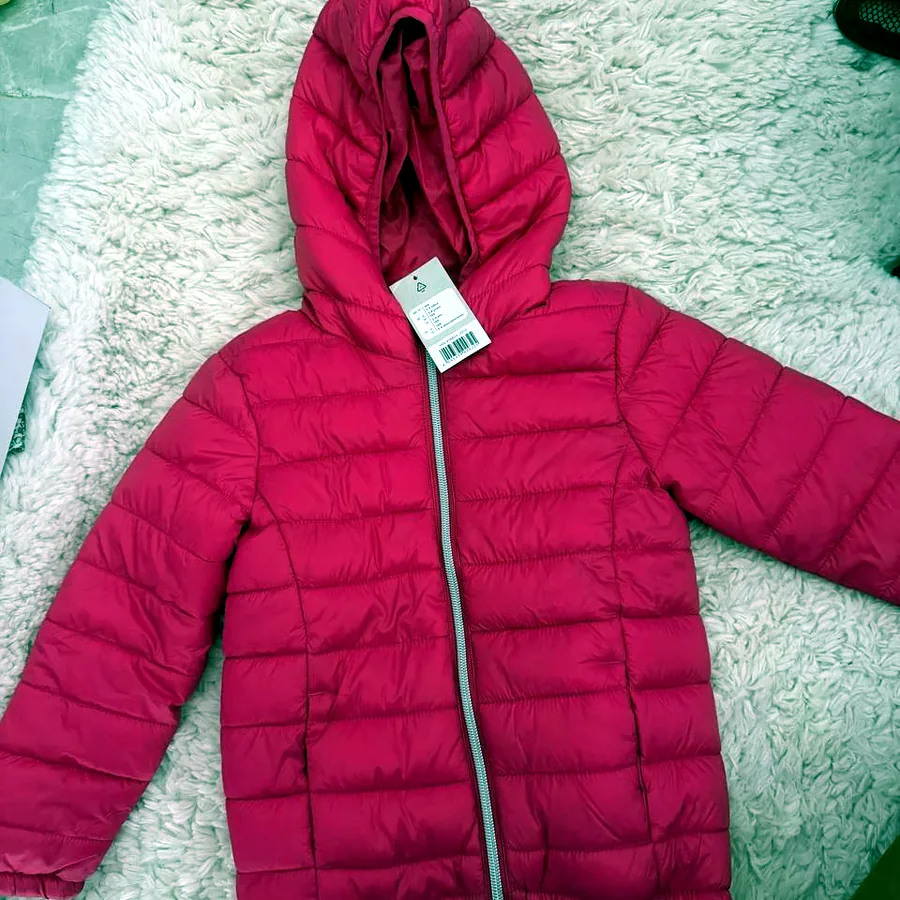 Куртка детская малиновая, размер 104