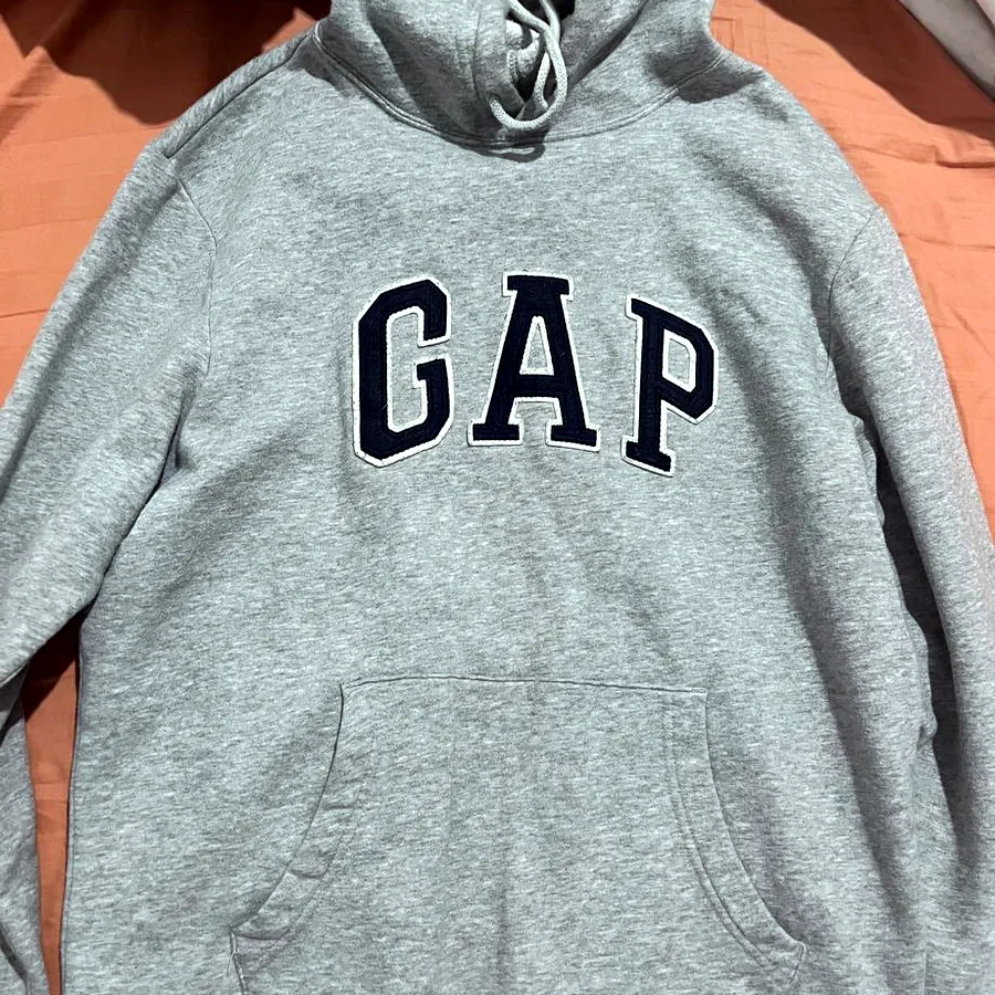 Худи GAP серое, размер S-M