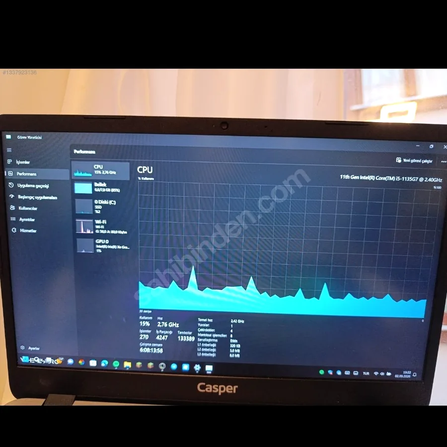 Ноутбук Casper Nirvana S500, Intel i5-11