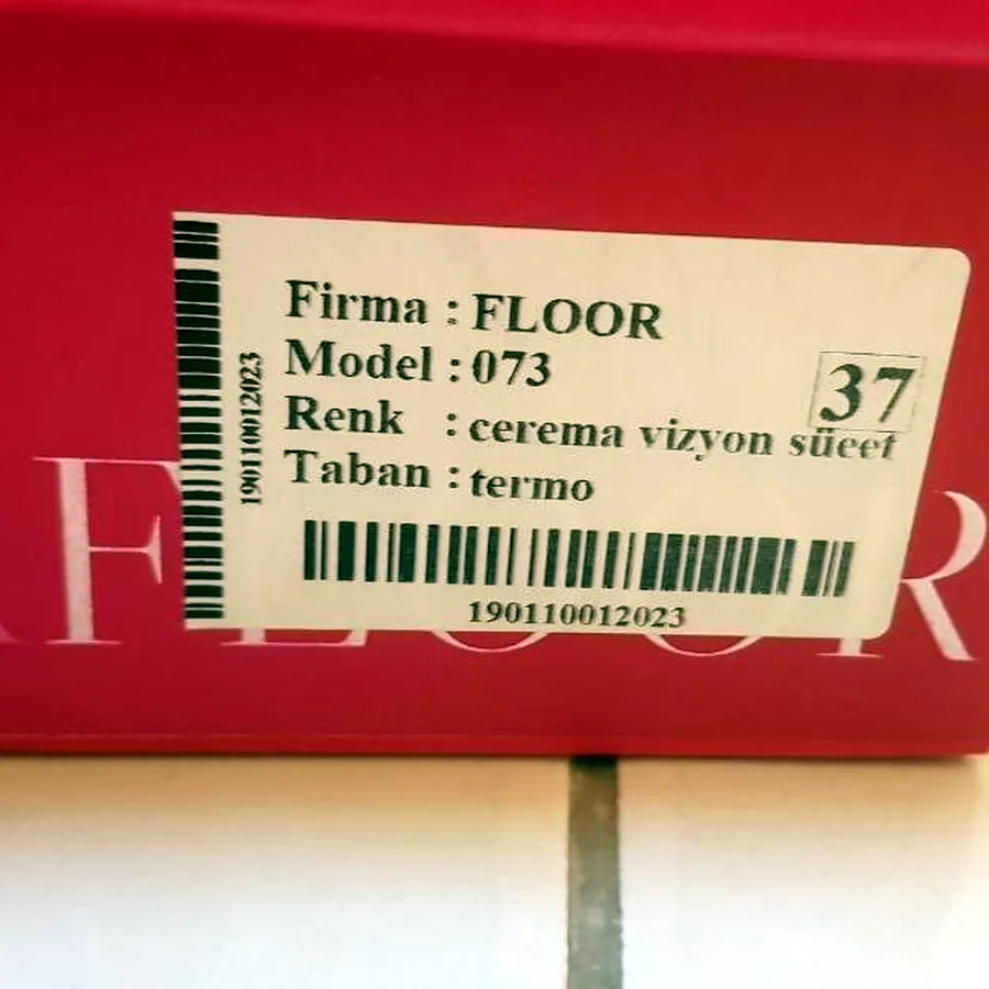 Кроссовки FLOOR Paris, натуральная кожа, размер 37