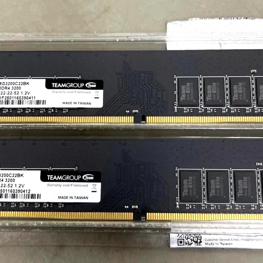 TEAMGROUP T-Force Elite DDR4 RAM 16GB 3200MHz
