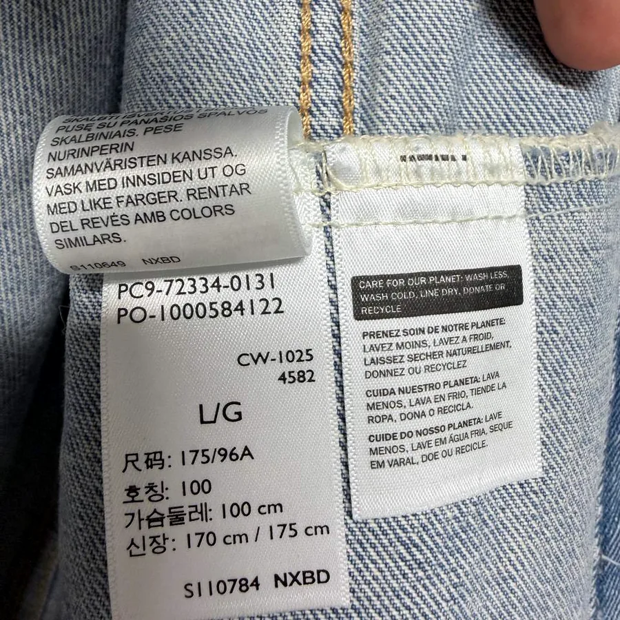 Джинсовая куртка Levi's Trucker, размер L