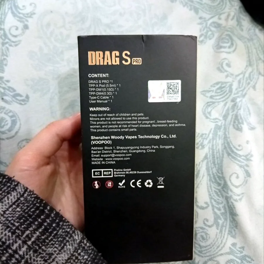 Вейп Voodoo Drag S Pro с 2 койлами