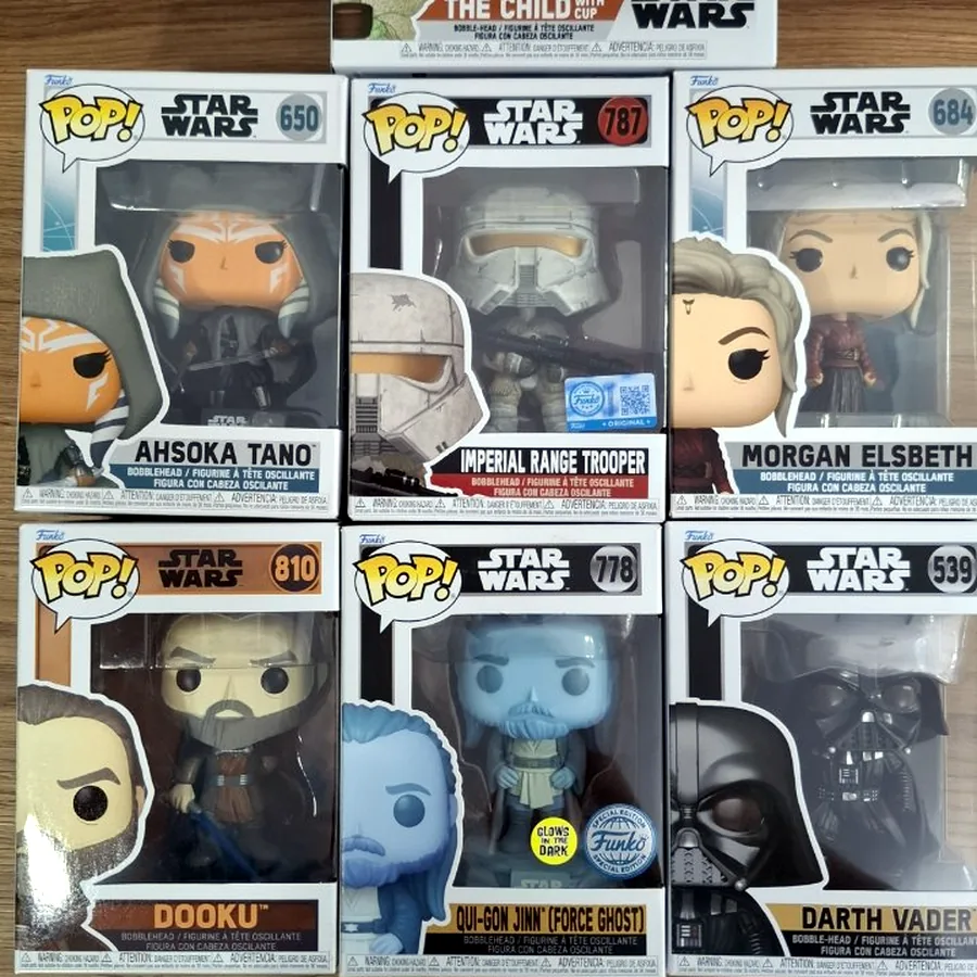 Фигурки Funko Pop Star Wars, 7 штук