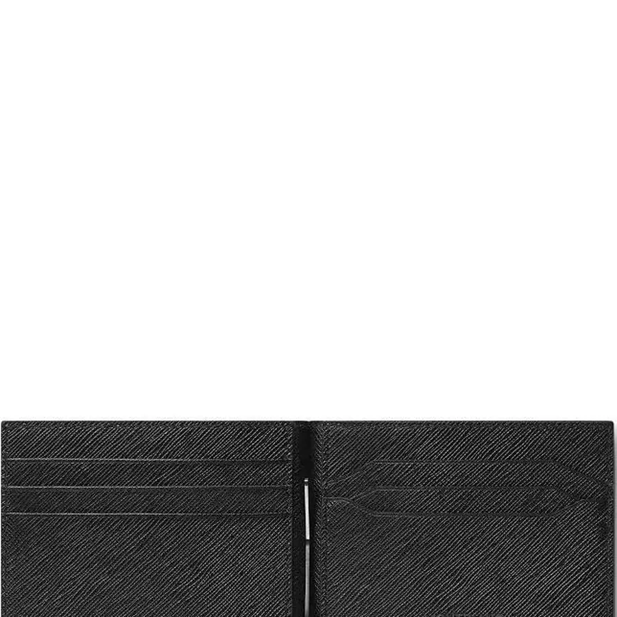 Montblanc Sartorial Wallet 6cc Money Clip Black