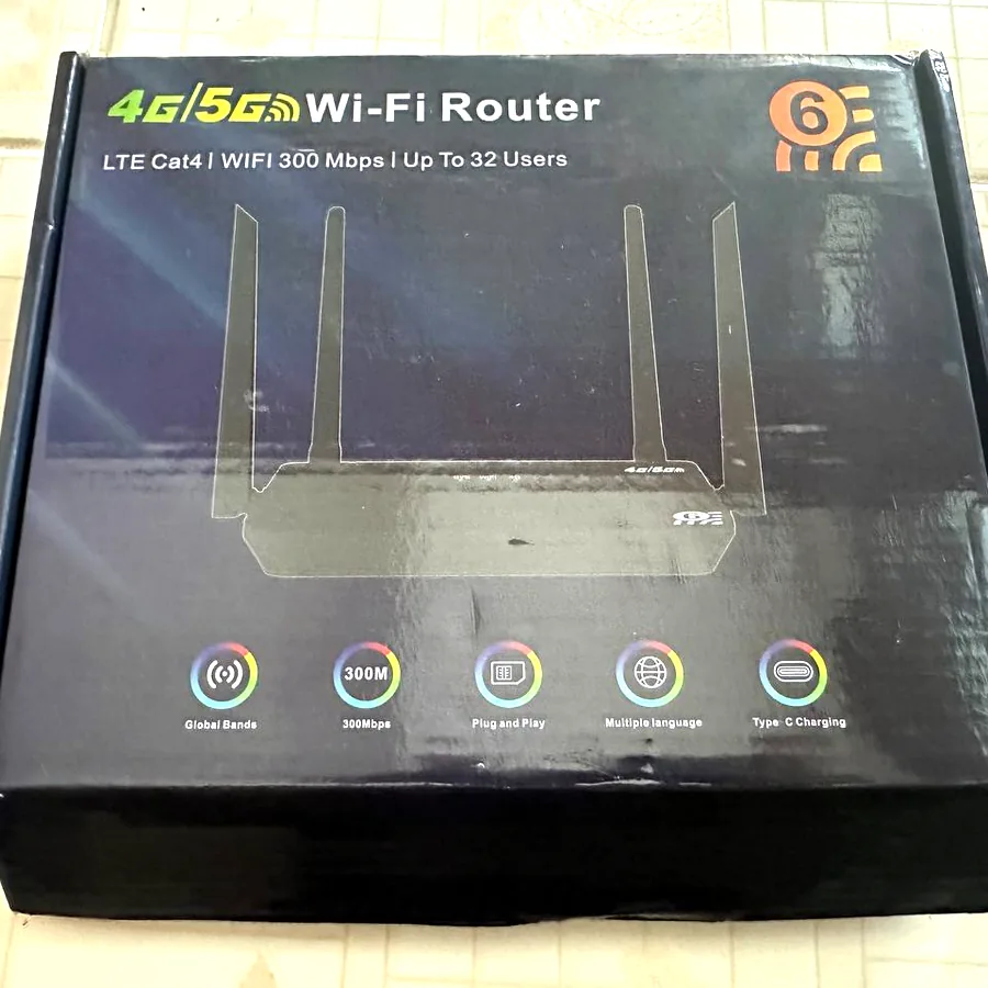 WiFi роутер с поддержкой SIM-карты, новый