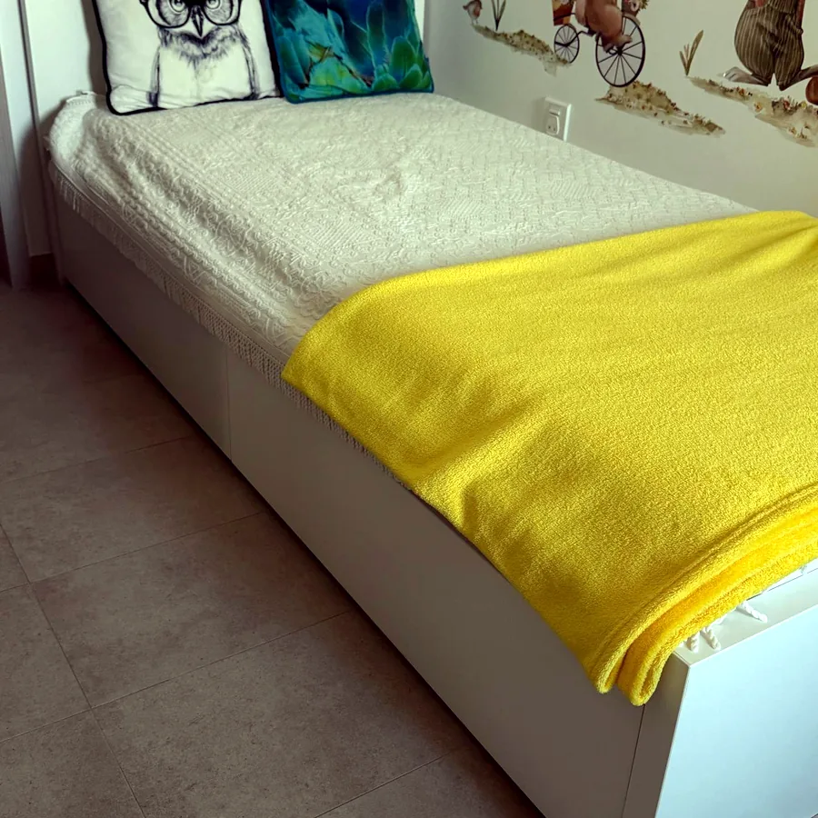 IKEA MALM кровать с матрасом