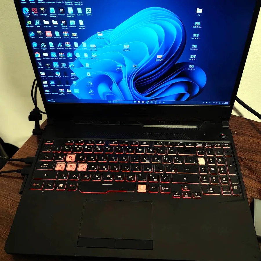 Ноутбук ASUS TUF Gaming A15, Ryzen 5, GTX 1650 Ti