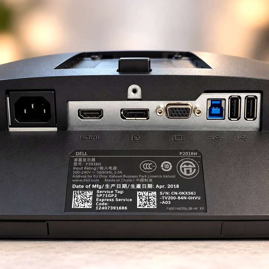 Монитор Dell P2018H 19.5 дюймов