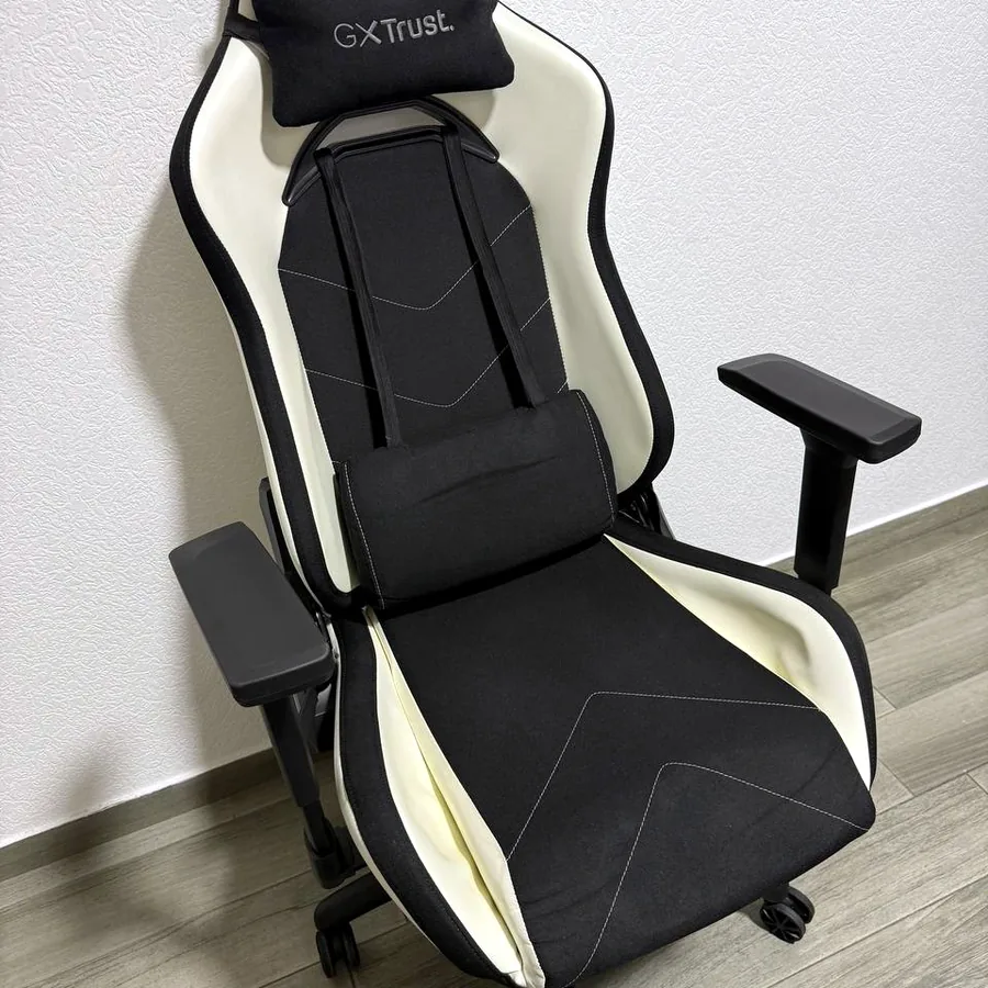 Игровое кресло GX Trust GXT 714W, тканевое