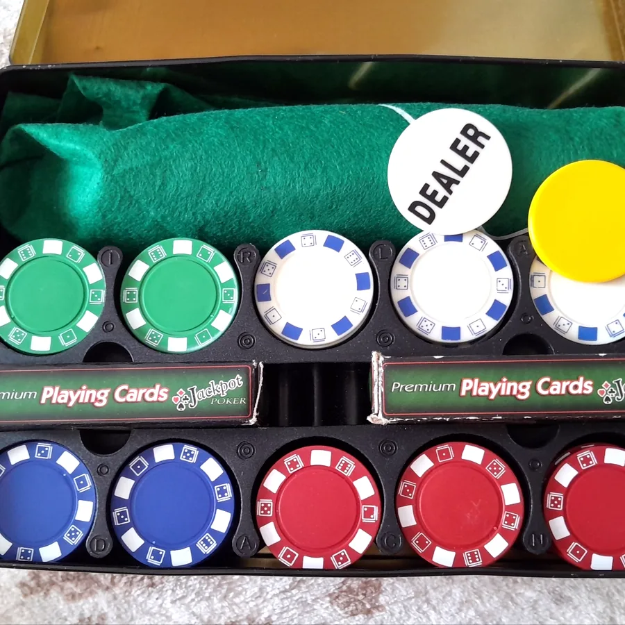 Настольная игра Texas Holdem Set, новая