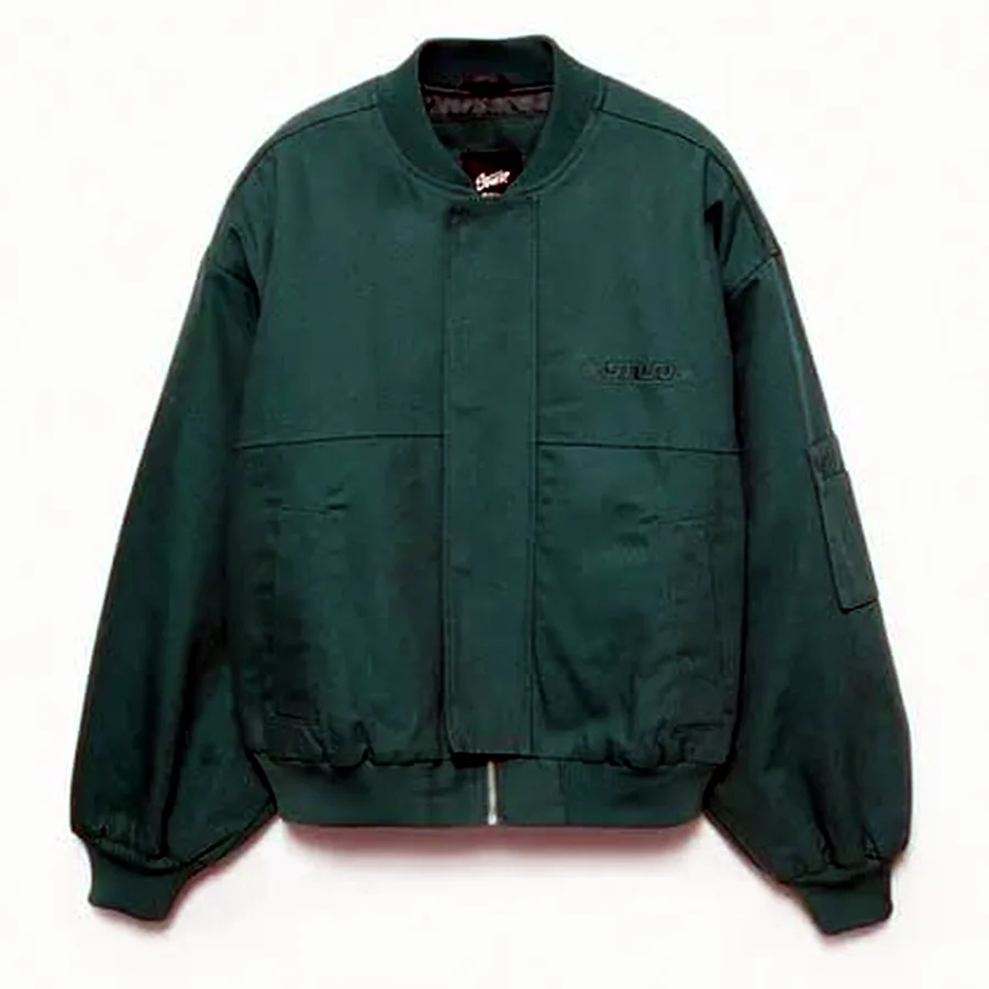 Куртка бомбер Pull&Bear, размер M, бирюзовая