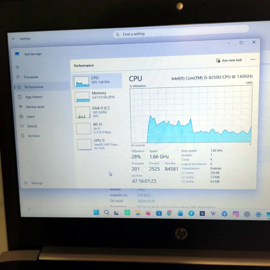 Ноутбук HP ProBook 440 G5, i5, 16 ГБ, 512 ГБ SSD