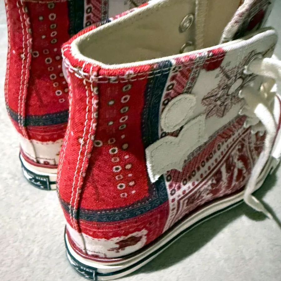 Кеды Isabel Marant x Converse, красные, размер 37