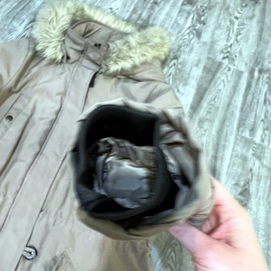 Женская парка XL, теплая