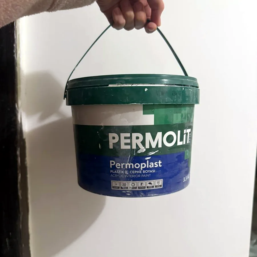 Краска Permolit Permoplast белая, открытая банка