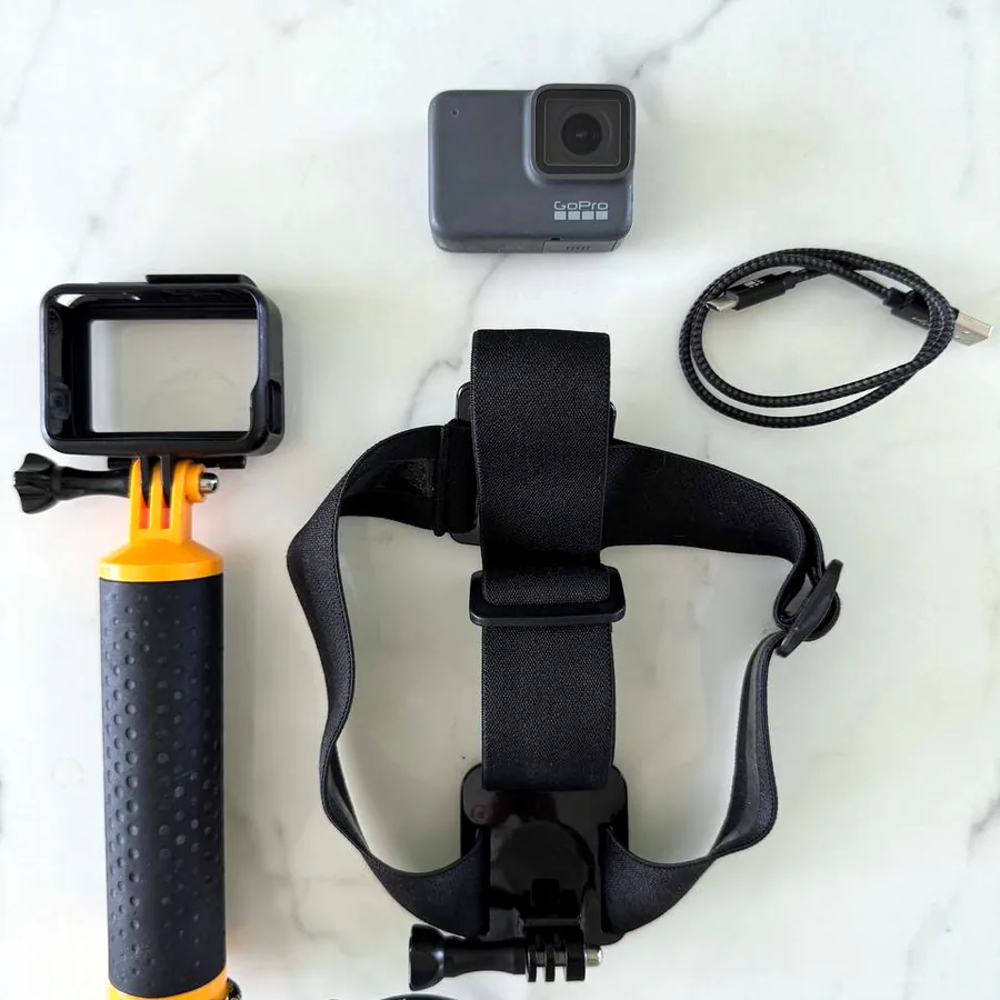 GoPro Hero 7 Silver, 4K, полный комплект