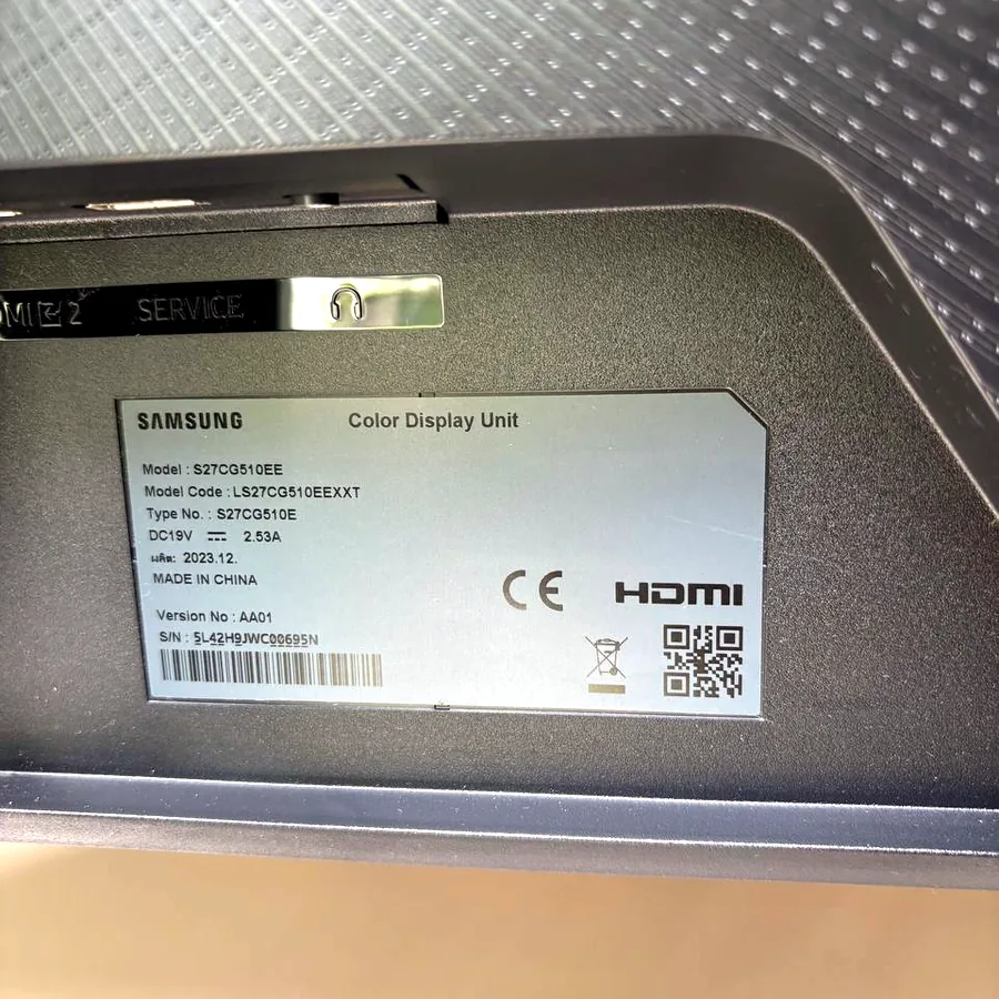 Монитор Samsung Odyssey G5, 27 дюймов, 2K