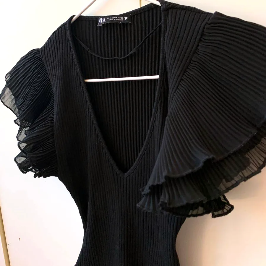 Боди ZARA чёрное, размер M