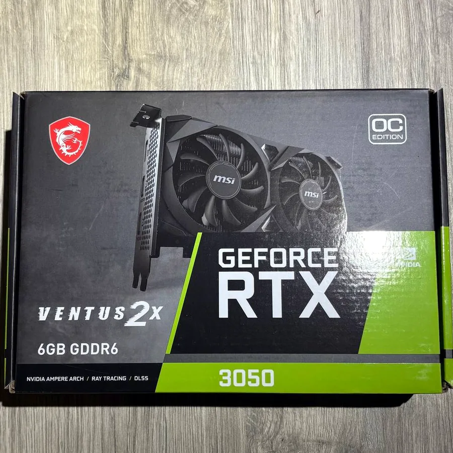 Видеокарта RTX GeForce 3050 6GB