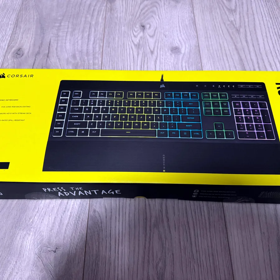 Клавиатура Corsair K55 RGB PRO, новая